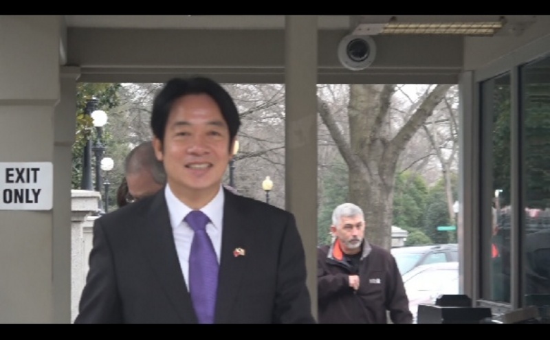 副總統當選人賴清德美東時間5日前往白宮國安會與美國官員會談約70分鐘,寫下台美斷交以來,拜會白宮國安會最高層級紀錄。 圖:中央社提供 副總統當選人賴清德美東時間5日前往白宮國安會與美國官員會談約70分鐘,寫下台美斷交以來,拜會白宮國安會最高層級紀錄。 圖:中央社提供