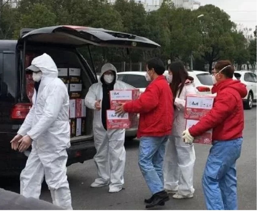 康師傅在保障員工健康安全前提之下,在中國各區域工廠開始恢復生產。 圖:翻攝自微信 康師傅在保障員工健康安全前提之下,在中國各區域工廠開始恢復生產。 圖:翻攝自微信