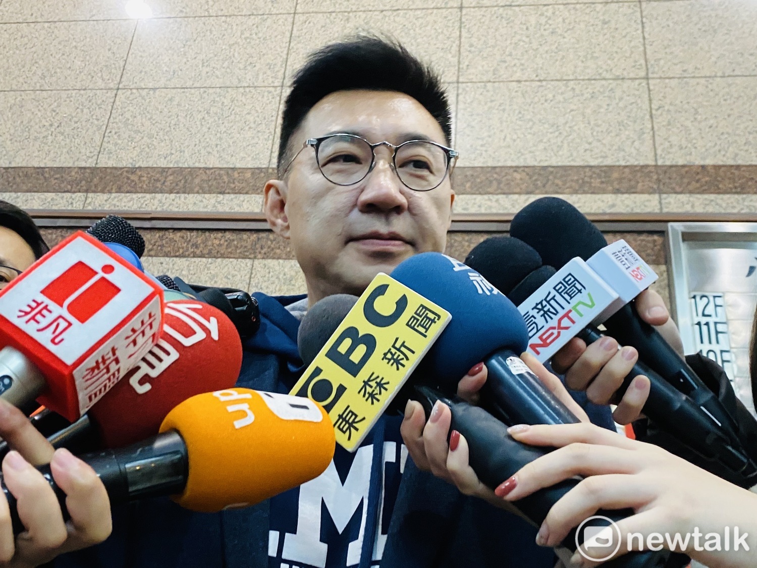國民黨主席候選人江啟臣。 圖:周煊惠 /攝 國民黨主席候選人江啟臣。 圖:周煊惠 /攝