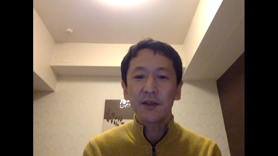 日本神戶大學傳染症專科教授岩田健太郎上傳YouTube影片,批評船上疫區與非疫區混雜,防範病毒感染隔離不力。 圖:截取自YouTube 日本神戶大學傳染症專科教授岩田健太郎上傳YouTube影片,批評船上疫區與非疫區混雜,防範病毒感染隔離不力。 圖:截取自YouTube