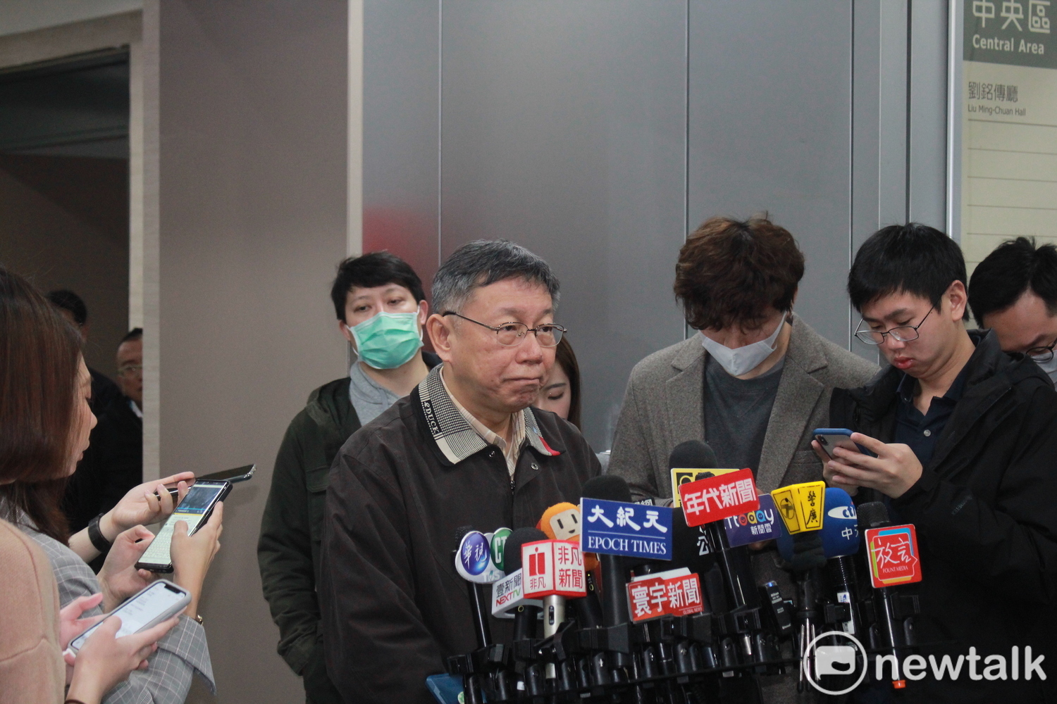 台北市長柯文哲。 圖:周煊惠 /攝 台北市長柯文哲。 圖:周煊惠 /攝