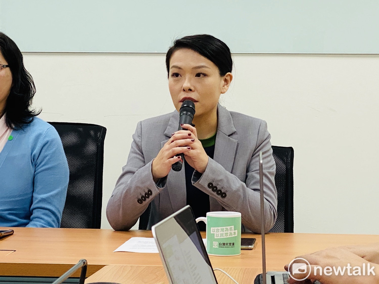 民眾黨團幹事長高虹安。 圖:周煊惠 /攝 民眾黨團幹事長高虹安。 圖:周煊惠 /攝