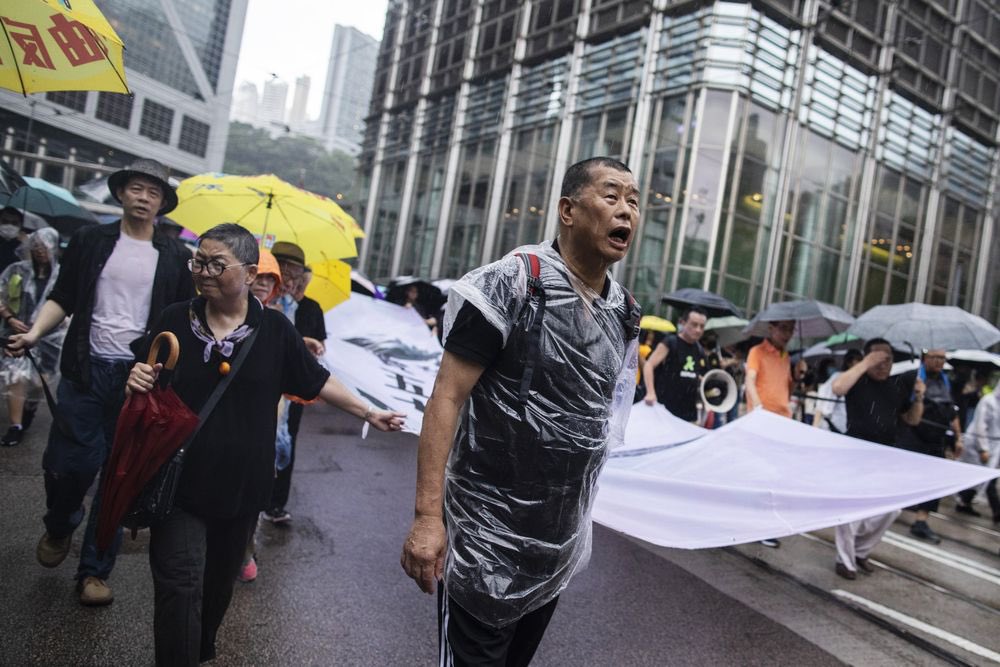 黎智英獲頒無國界新聞自由獎  籲同行為香港發聲
