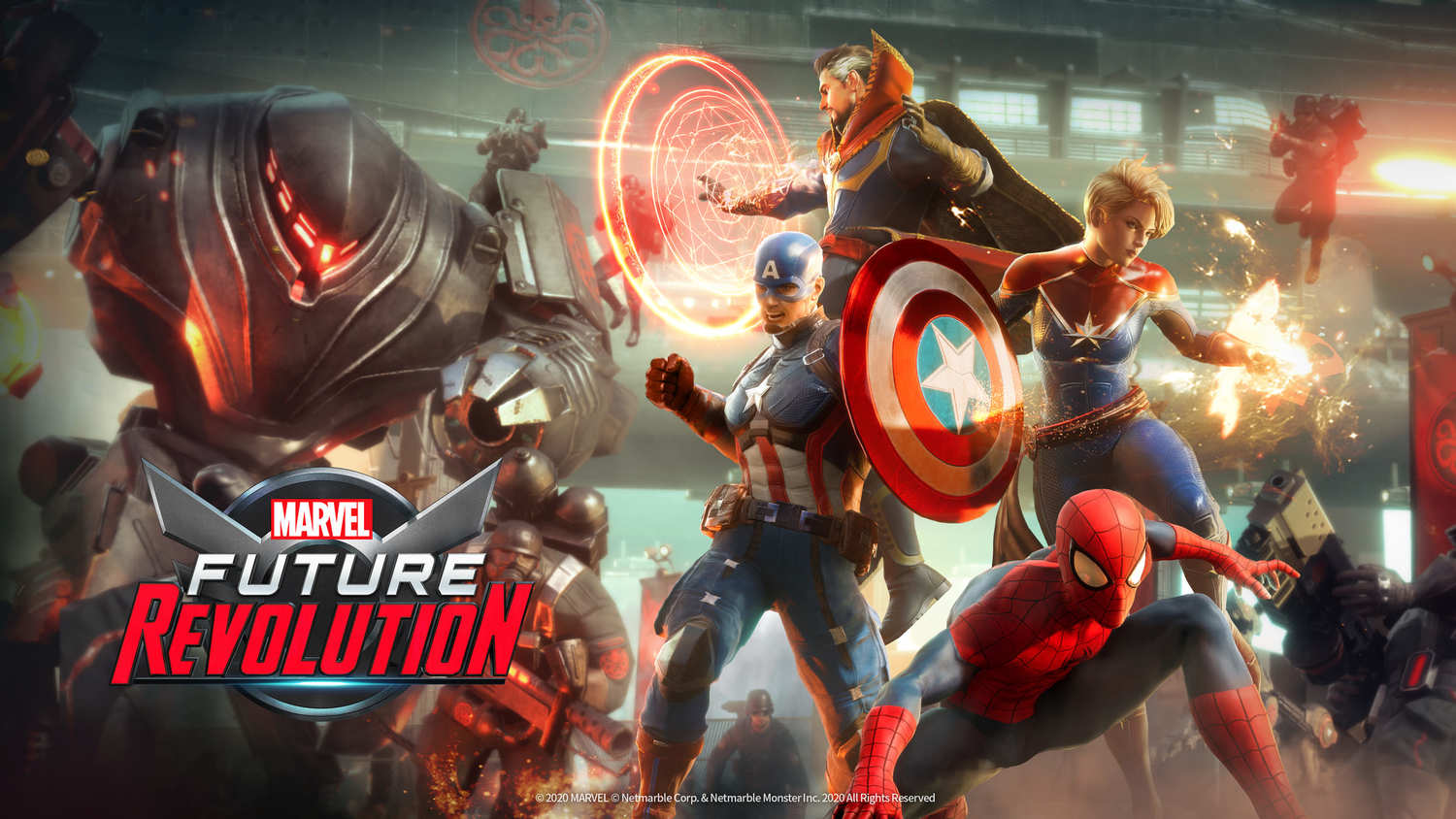 漫威首支開放世界手機遊戲《MARVEL Future Revolution》登場。 圖:Netmarble/提供 漫威首支開放世界手機遊戲《MARVEL Future Revolution》登場。 圖:Netmarble/提供
