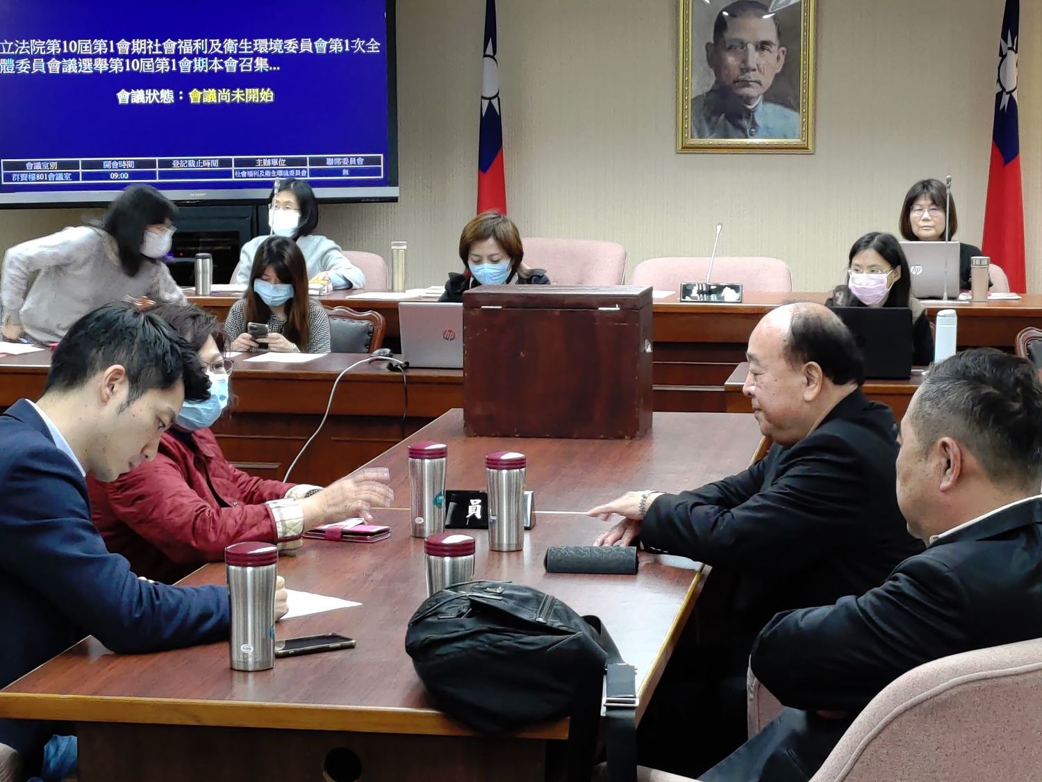 國民黨團未能如願於衛環委員會搶下召委席次。 圖:黃建豪/攝 國民黨團未能如願於衛環委員會搶下召委席次。 圖:黃建豪/攝
