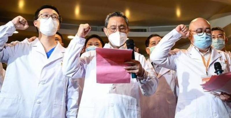 鍾南山認為武漢肺炎的源頭並不一定在中國。 圖:截自央視新聞/資料畫面 鍾南山認為武漢肺炎的源頭並不一定在中國。 圖:截自央視新聞/資料畫面