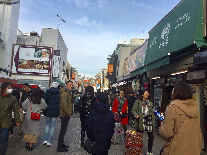 今年一月日本放了92萬5千陸客進日本,春節期間日本都是陸客,擴大武漢肺炎蔓延到日本各地。 圖:劉黎兒/攝 今年一月日本放了92萬5千陸客進日本,春節期間日本都是陸客,擴大武漢肺炎蔓延到日本各地。 圖:劉黎兒/攝