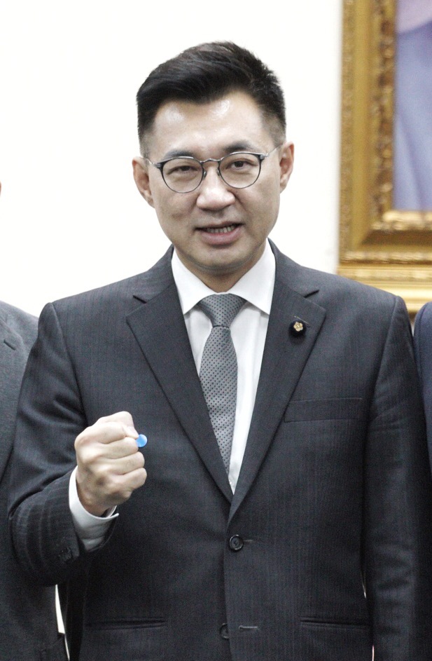 國民黨最年輕的黨主席江啟臣。 圖:張良一/攝 國民黨最年輕的黨主席江啟臣。 圖:張良一/攝