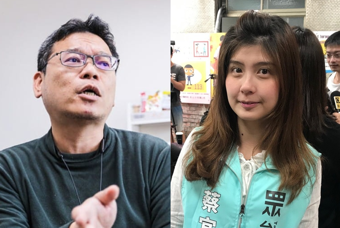 張益贍(左)傳出緋聞,他是柯文哲從政以來重要的政治參謀。 新頭殼合成 張益贍(左)傳出緋聞,他是柯文哲從政以來重要的政治參謀。 新頭殼合成