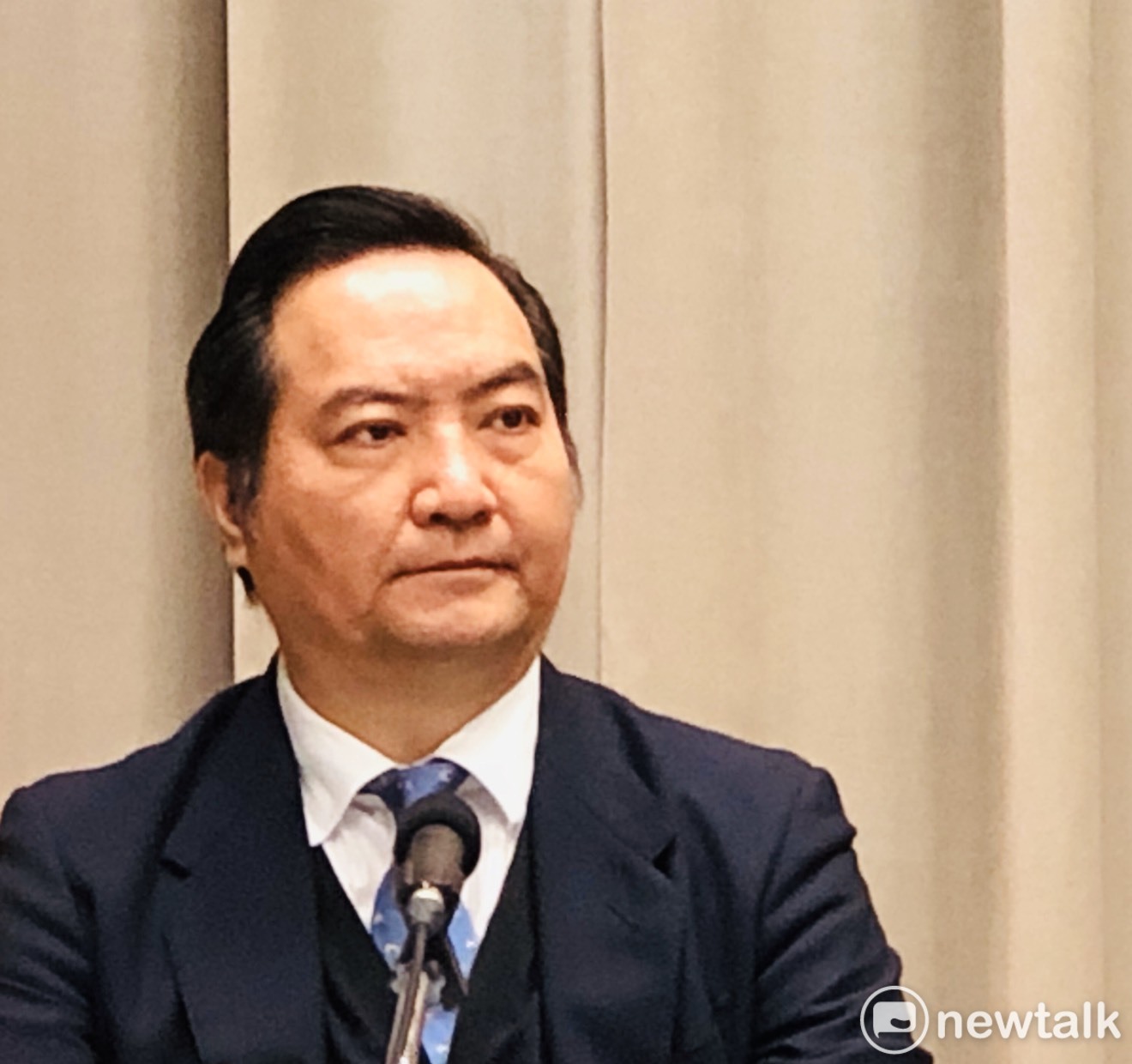 行政院政務委員羅秉成。 圖:謝莉慧/攝 行政院政務委員羅秉成。 圖:謝莉慧/攝