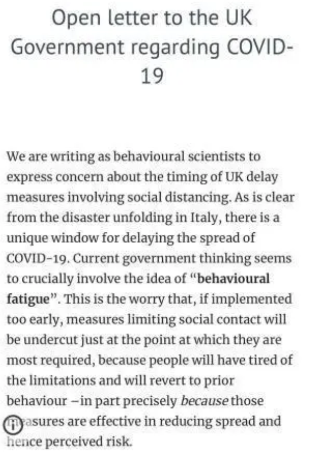 英國多所大學和研究機構的近400名科學家、學者於14日發布第一封公開信,要求英國政府增強防疫措施,避免未來短時間內可能面對的災難。 圖:翻攝自中國經濟網 英國多所大學和研究機構的近400名科學家、學者於14日發布第一封公開信,要求英國政府增強防疫措施,避免未來短時間內可能面對的災難。 圖:翻攝自中國經濟網