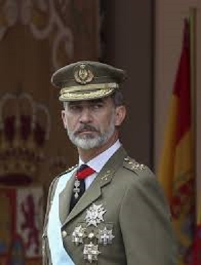西班牙國王菲利佩六世(Felipe VI)。 圖 : 翻攝自common.wikipedia.org 西班牙國王菲利佩六世(Felipe VI)。 圖 : 翻攝自common.wikipedia.org