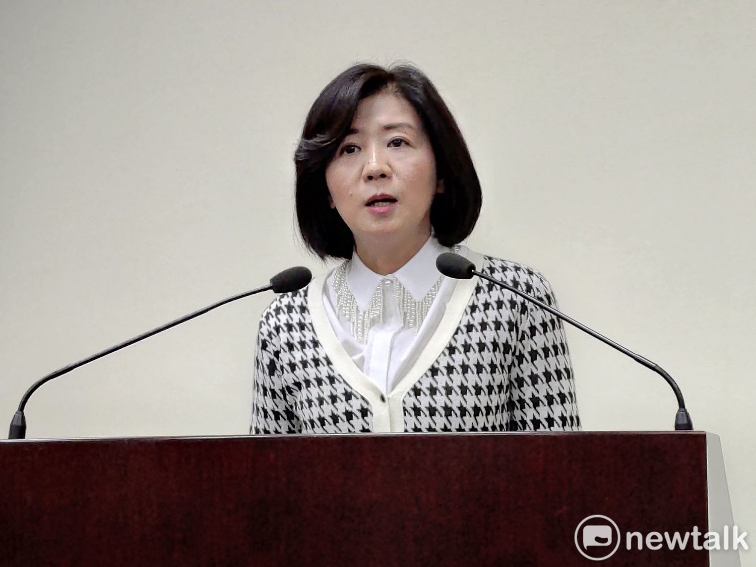 國民黨文傳會主委王育敏。 圖:黃建豪/攝(資料照) 國民黨文傳會主委王育敏。 圖:黃建豪/攝(資料照)