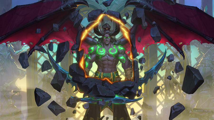 惡魔獵人是自遊戲上市以來的首個全新職業，今日隨著全新資料片《外域之燼：伊利丹的崛起》強勢登場 圖：暴雪娛樂提供