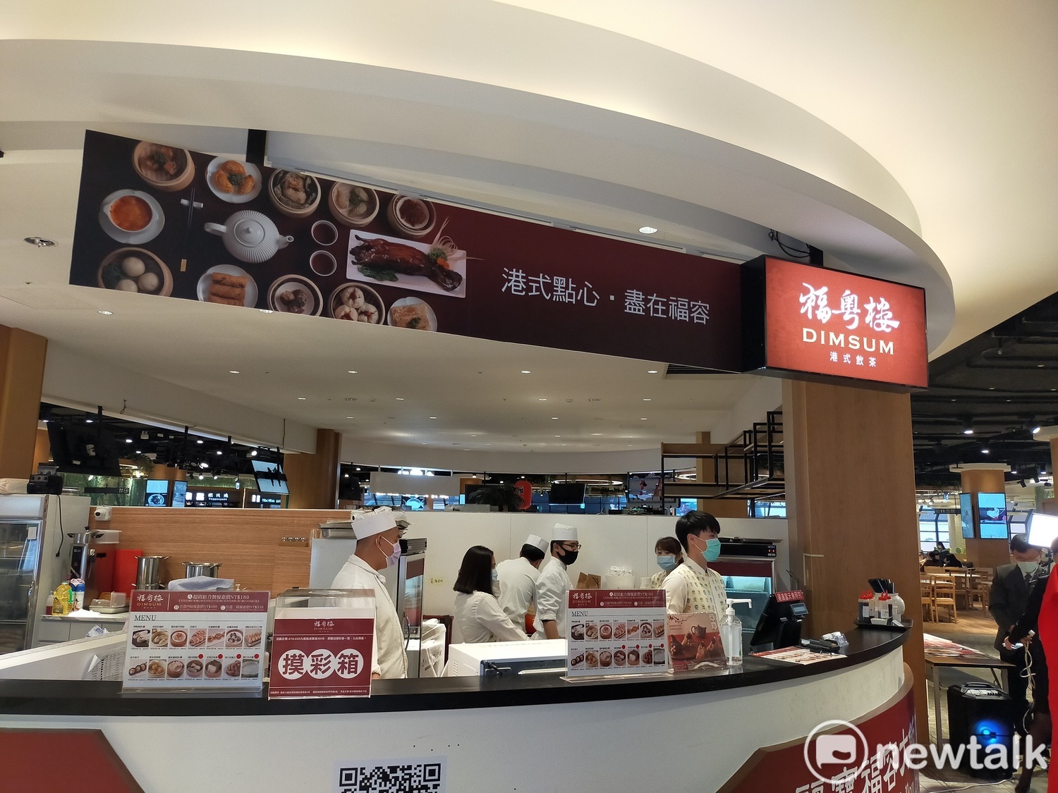 福粵樓在麗寶outlet mall的新據點。 唐復年/攝 福粵樓在麗寶outlet mall的新據點。 唐復年/攝