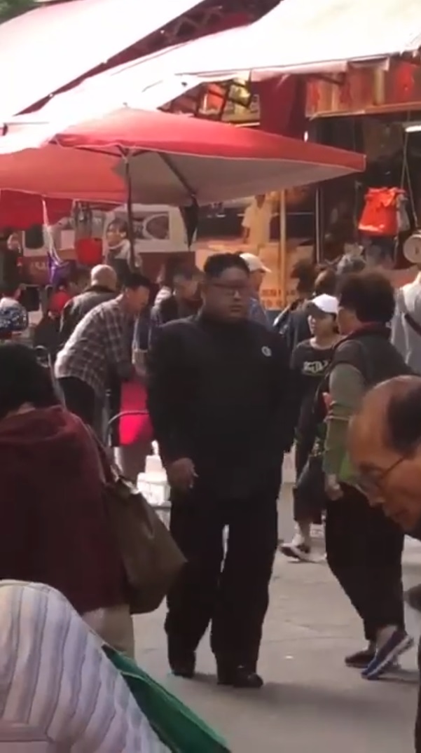 社群媒體近日瘋傳金正恩出現在彰化。 圖:翻攝自Youtube影片 社群媒體近日瘋傳金正恩出現在彰化。 圖:翻攝自Youtube影片