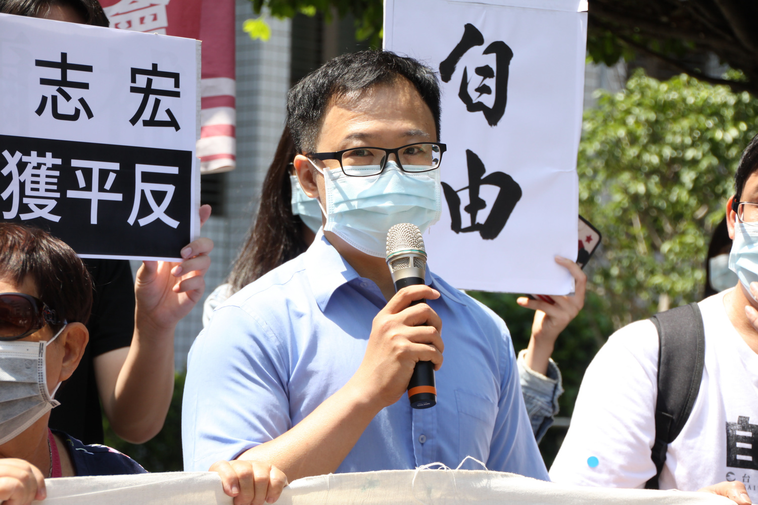 涂欣成律師說,謝志宏追求清白二十年,終獲無罪。 圖:台灣冤獄平反協會提供 涂欣成律師說,謝志宏追求清白二十年,終獲無罪。 圖:台灣冤獄平反協會提供