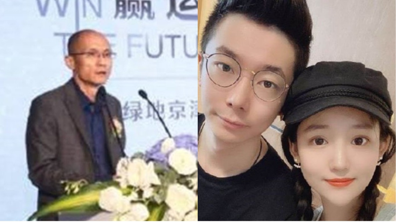 自稱「被綠」的丈夫史睿生(中)在微博爆料,妻子張雨婷(右)大學畢業幾年後,成為綠地集團員工,並與總經理陳軍(左)發生不正常關係。 圖:新頭殼合成 自稱「被綠」的丈夫史睿生(中)在微博爆料,妻子張雨婷(右)大學畢業幾年後,成為綠地集團員工,並與總經理陳軍(左)發生不正常關係。 圖:新頭殼合成