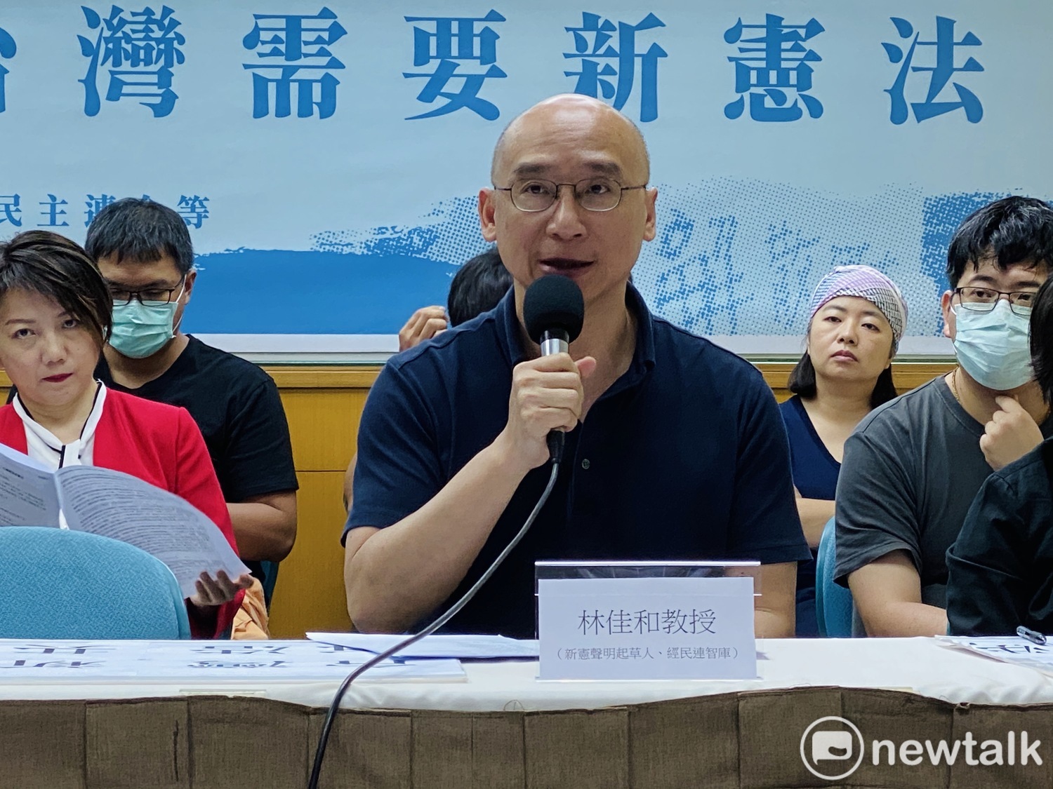 政治大學副教授林佳和。 圖:周煊惠 /攝 政治大學副教授林佳和。 圖:周煊惠 /攝