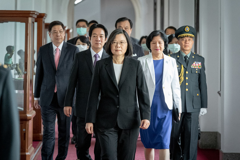 蔡英文總統和副總統賴清德昨天(5/20)正式宣誓就職。 圖:總統府提供(資料照片) 蔡英文總統和副總統賴清德昨天(5/20)正式宣誓就職。 圖:總統府提供(資料照片)