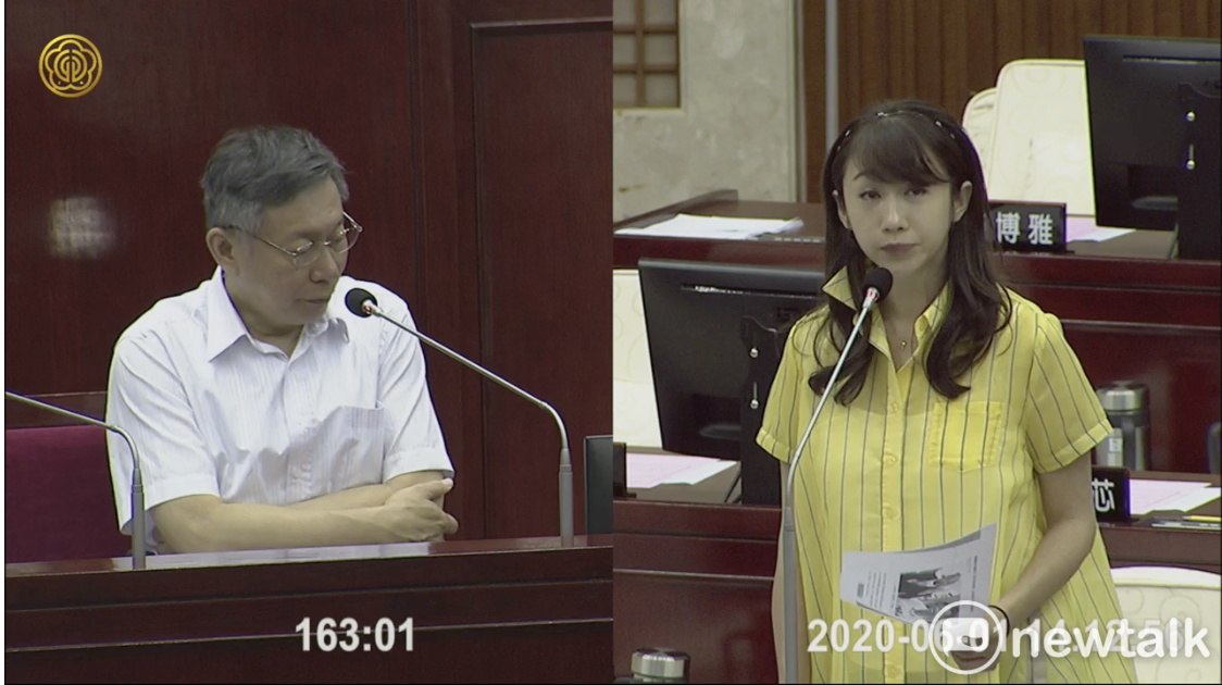 台北市長柯文哲稱,罷韓若過關,不會邀韓國瑜回鍋。 圖:翻攝台北市議會直播 台北市長柯文哲稱,罷韓若過關,不會邀韓國瑜回鍋。 圖:翻攝台北市議會直播