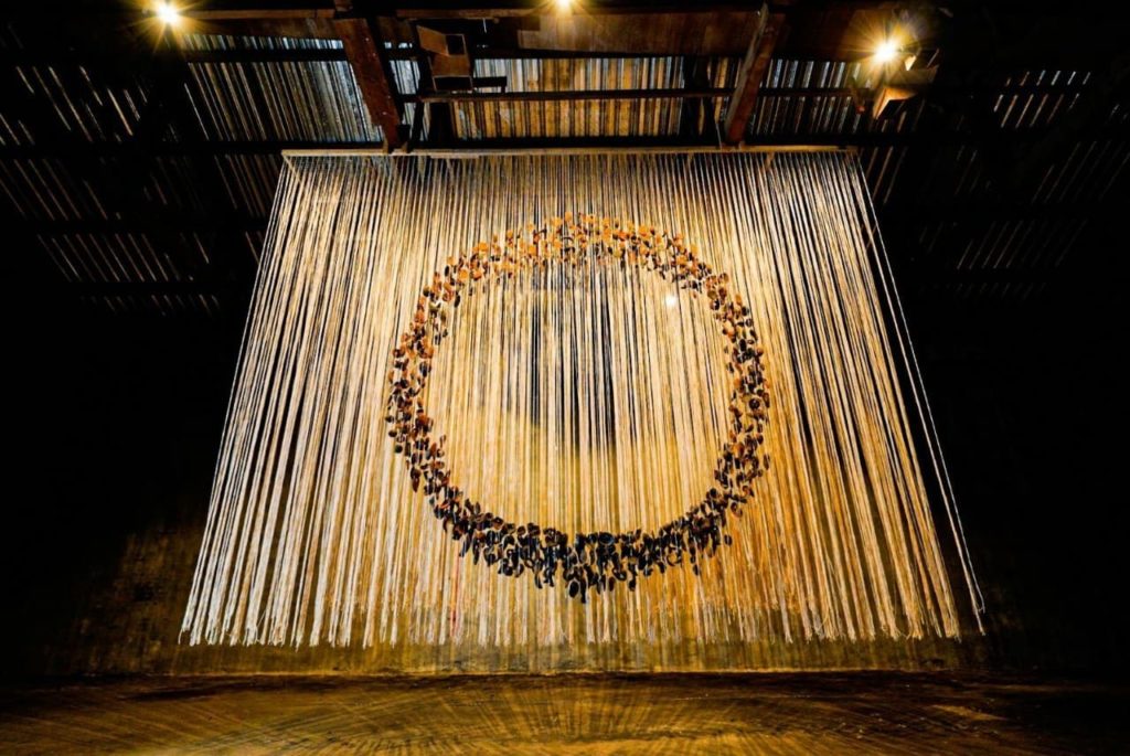 葉海地(Heidi Yip)的《 溯土Revert to Earth 》 圖:翻攝自萬物糧倉大地慶典網站 葉海地(Heidi Yip)的《 溯土Revert to Earth 》 圖:翻攝自萬物糧倉大地慶典網站