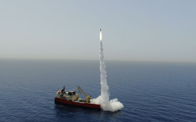 以色列航空航天工業公司(IAI)日前成功完成LORA武器系統的測試。 圖:翻攝自IAI官網 以色列航空航天工業公司(IAI)日前成功完成LORA武器系統的測試。 圖:翻攝自IAI官網