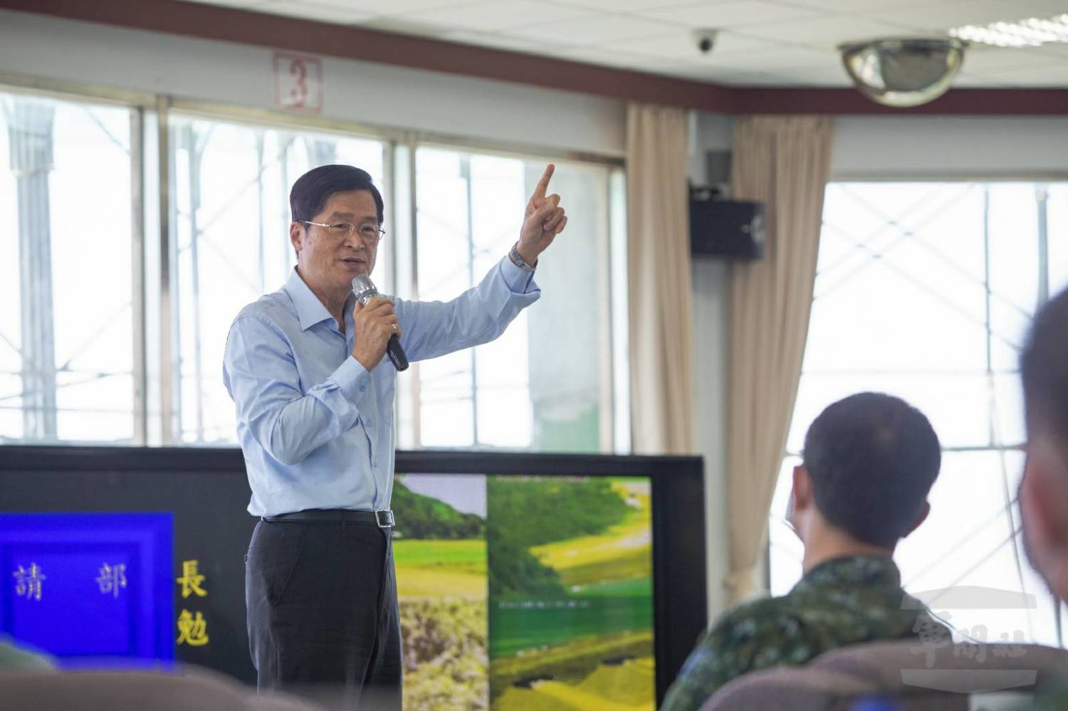 國防部長嚴德發表示,在科技進步的戰場下,殲滅敵方僅有一次機會 圖:國防部提供 國防部長嚴德發表示,在科技進步的戰場下,殲滅敵方僅有一次機會 圖:國防部提供