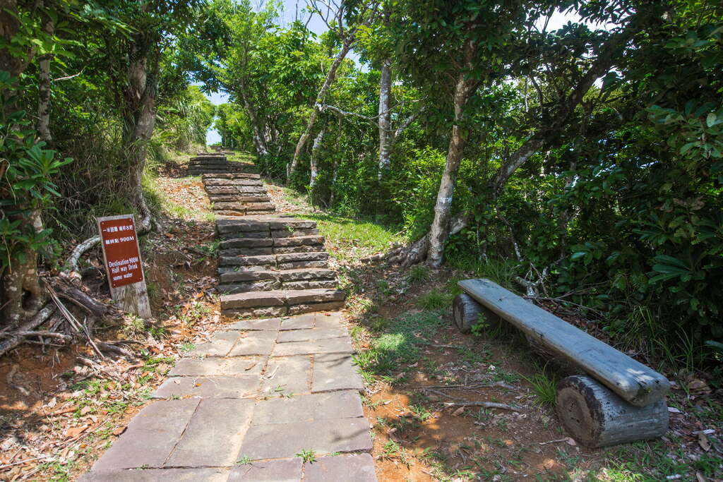過山古道是昔日居民貫串綠島的道路,在環島公路修築後逐漸被淹沒在森林中。 圖:翻攝自東部海岸國家風景區網站 過山古道是昔日居民貫串綠島的道路,在環島公路修築後逐漸被淹沒在森林中。 圖:翻攝自東部海岸國家風景區網站