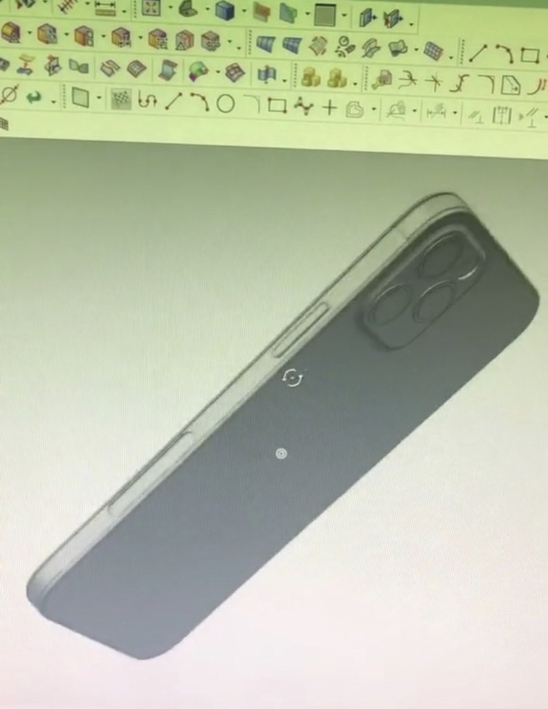iPhone新機模型圖外流。 圖:取自@Jin_Store推特 iPhone新機模型圖外流。 圖:取自@Jin_Store推特