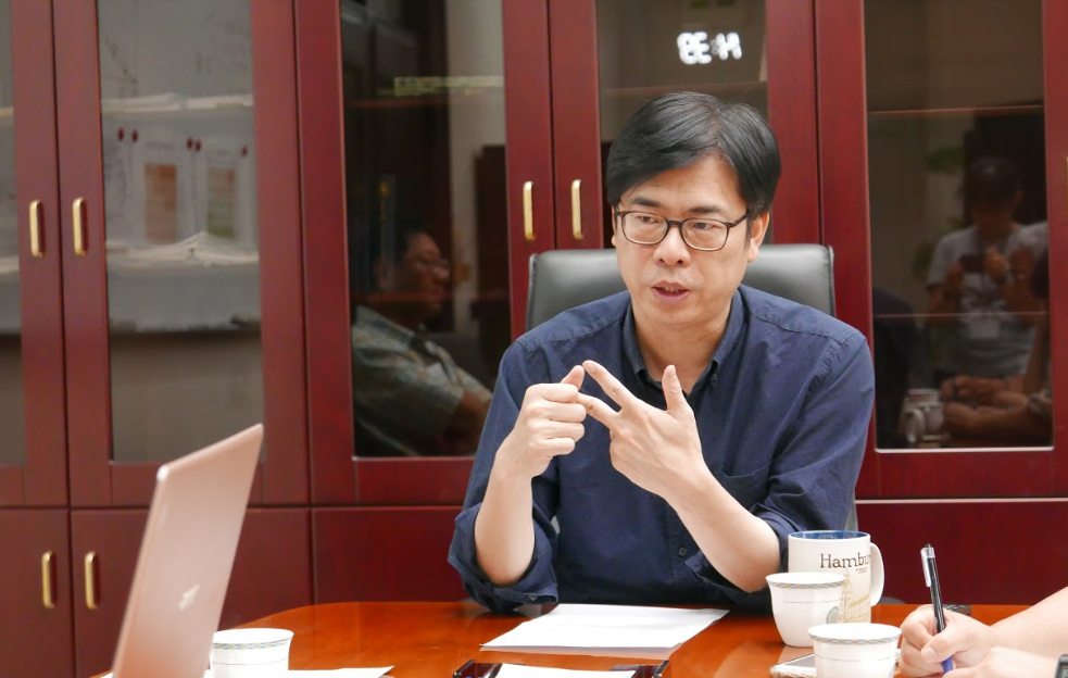 陳其邁：現在年輕人想法與過去的我們不同，要學會尊重他們。圖：陳其邁辦公室提供