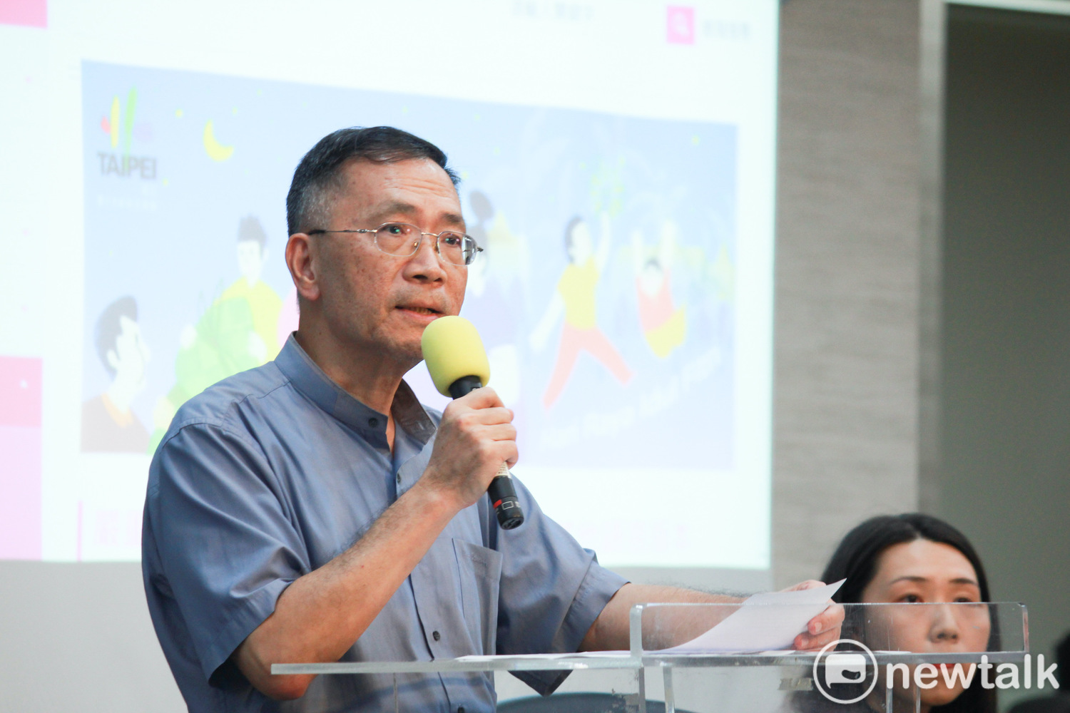 台北市副市長蔡炳坤。 圖:周煊惠/攝 台北市副市長蔡炳坤。 圖:周煊惠/攝