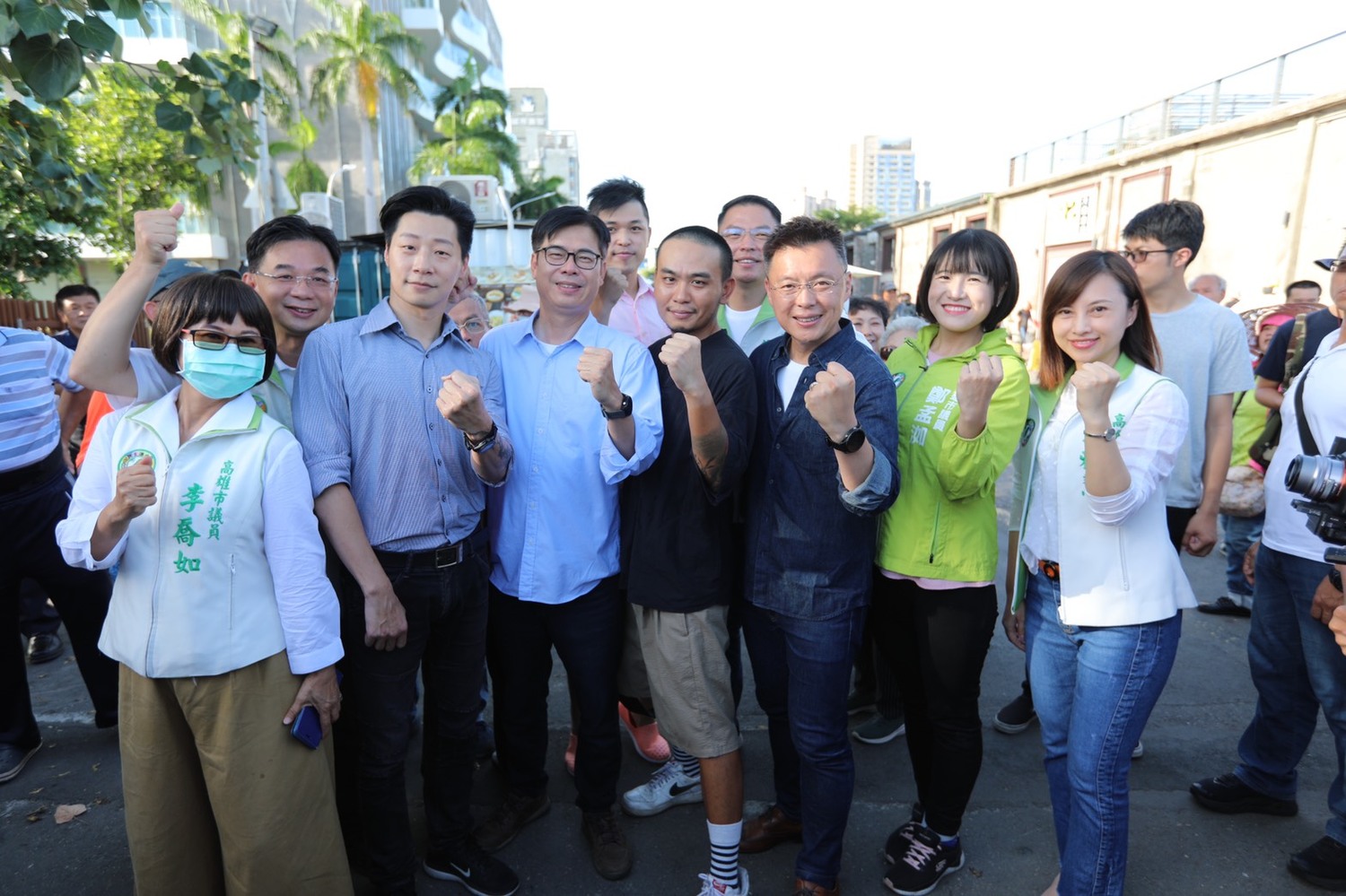 陳其邁表示,若當選高雄市長,將恢復大港開唱。 圖:翻攝自陳其邁臉書 陳其邁表示,若當選高雄市長,將恢復大港開唱。 圖:翻攝自陳其邁臉書