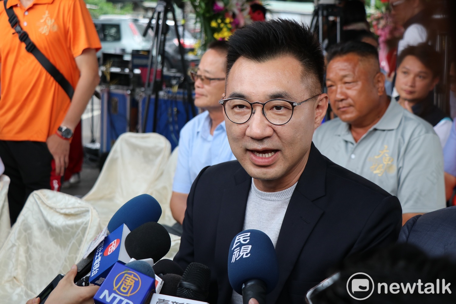 「普篩之亂」第一罪人非國民黨主席江啟臣莫屬。 圖:謝孟華/攝(資料照) 「普篩之亂」第一罪人非國民黨主席江啟臣莫屬。 圖:謝孟華/攝(資料照)