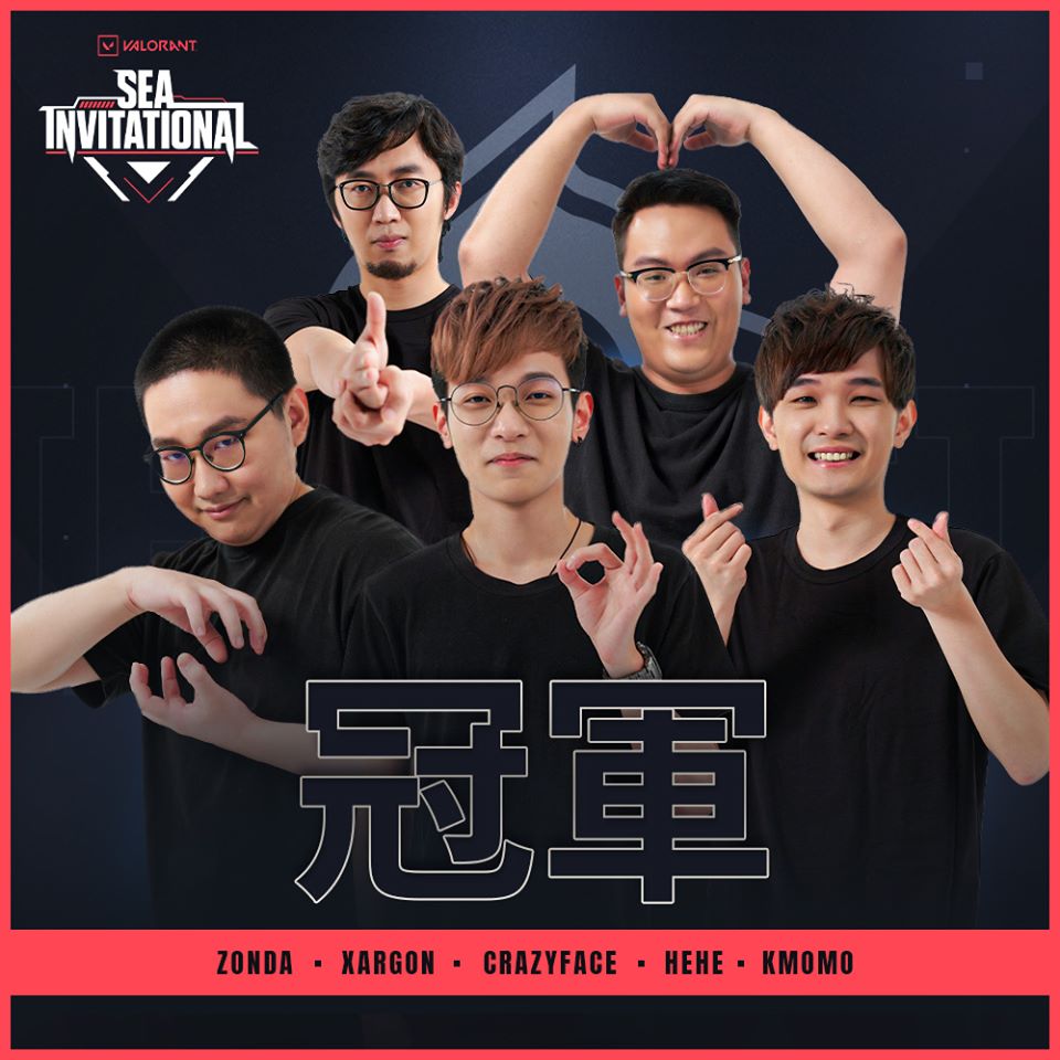7月11日開打的《VALORANT特戰英豪》東南亞邀請賽,由來自台灣的TEMPEST戰隊拿下冠軍。 圖:台灣大哥大/提供 7月11日開打的《VALORANT特戰英豪》東南亞邀請賽,由來自台灣的TEMPEST戰隊拿下冠軍。 圖:台灣大哥大/提供