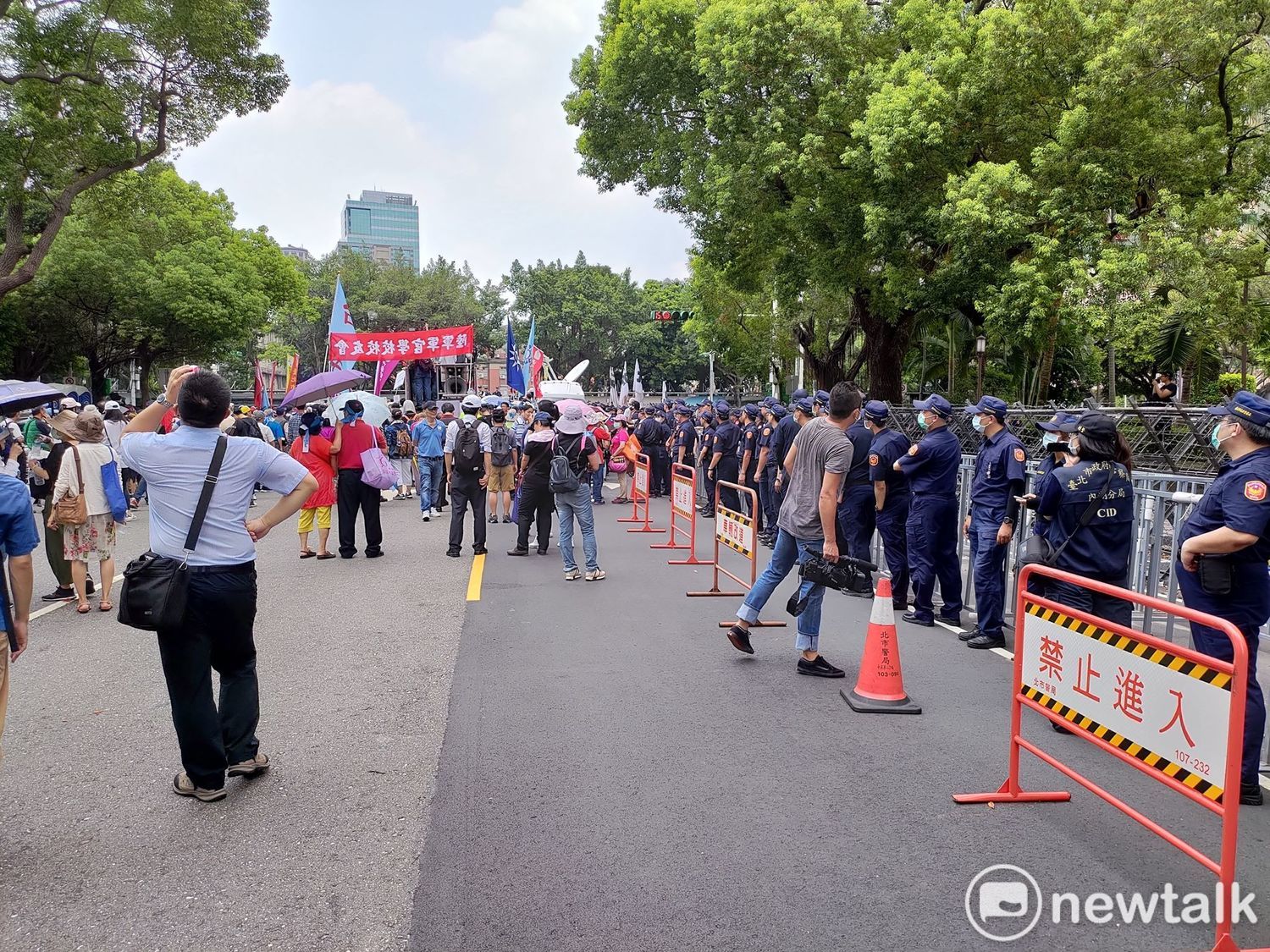 國民黨原訂號召千人共同反對監委提名。 圖:黃建豪/攝 國民黨原訂號召千人共同反對監委提名。 圖:黃建豪/攝