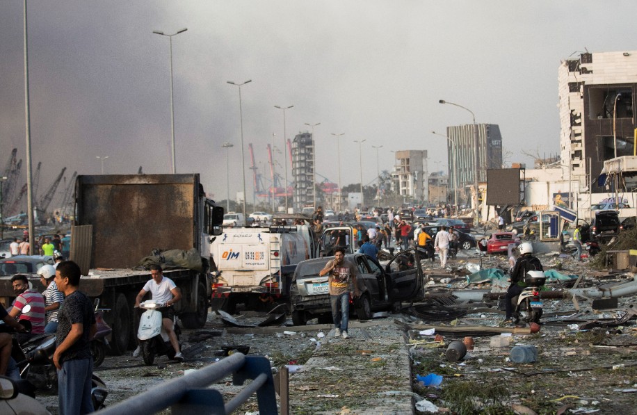 黎巴嫩貝魯特爆炸悲劇  驚傳存糧不到一個月  恐有人道危機