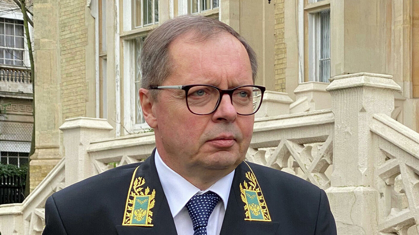 俄羅斯駐英大使凱林(Andrei Kelin)認為,普丁不會在俄烏戰爭中使用核武。 圖:俄羅斯駐倫敦大使館推特(資料照) 俄羅斯駐英大使凱林(Andrei Kelin)認為,普丁不會在俄烏戰爭中使用核武。 圖:俄羅斯駐倫敦大使館推特(資料照)