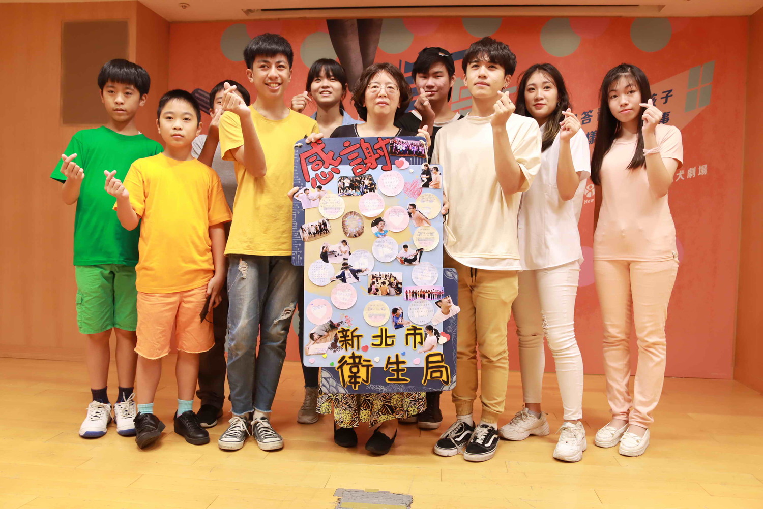 新北國中生暑期戲劇營   青少年自編自導自演表心聲