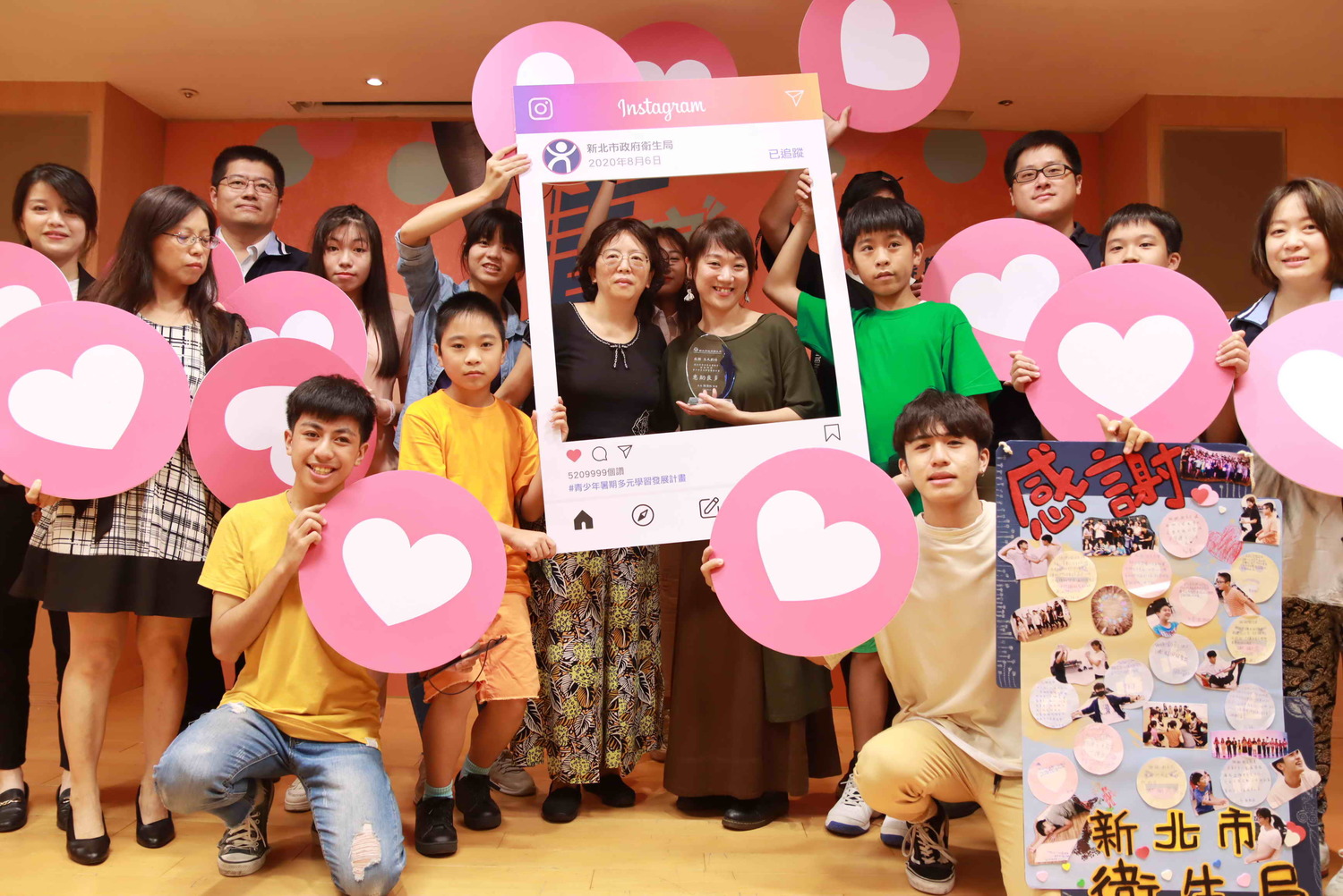 新北國中生暑期戲劇營   青少年自編自導自演表心聲