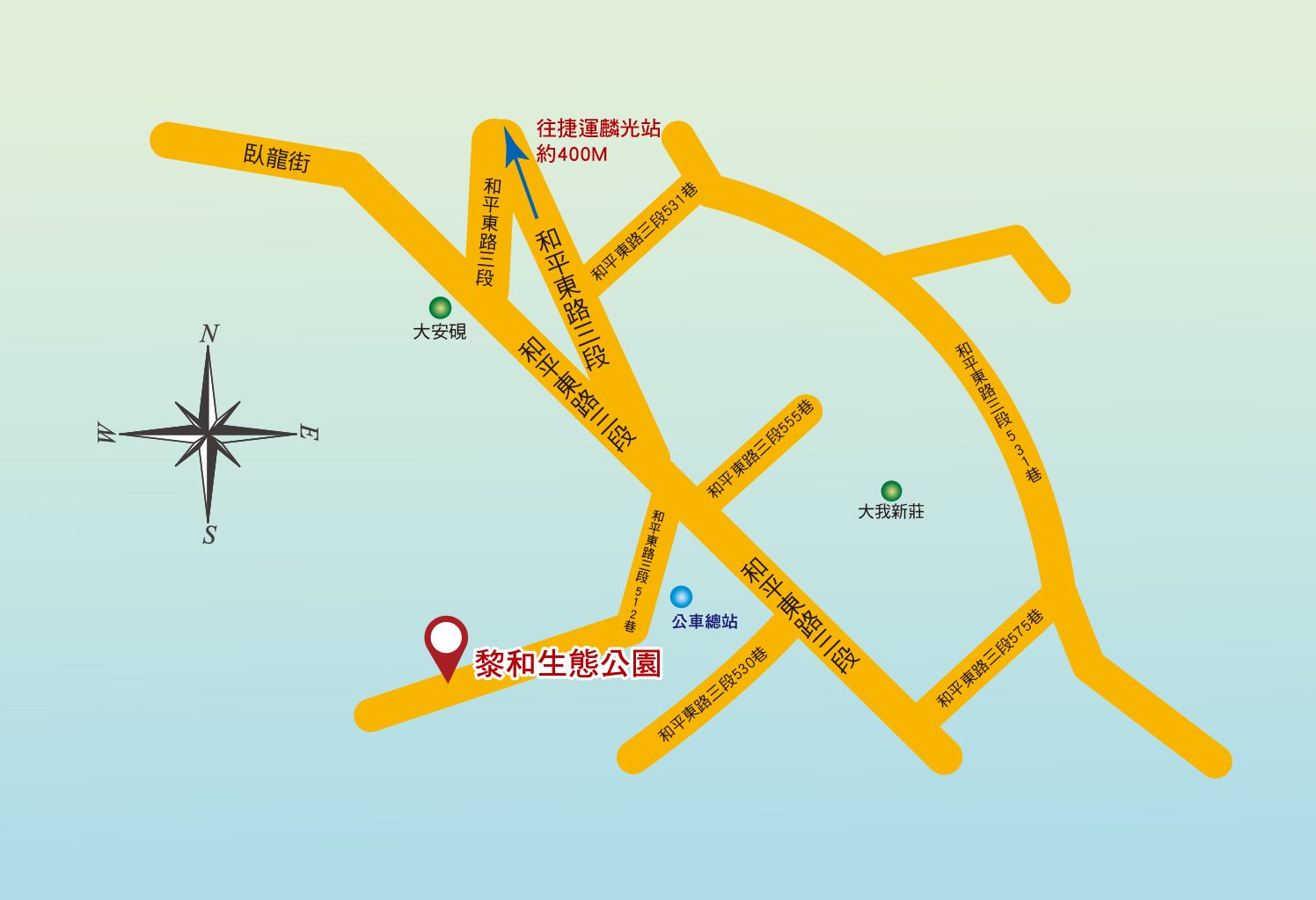 公園位置。 圖:台北市大地處/提供 公園位置。 圖:台北市大地處/提供