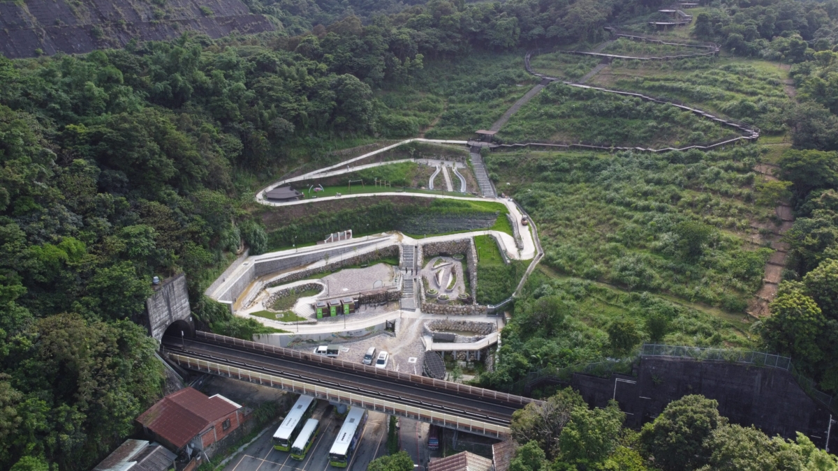 公園步道可連接福州山、中埔山健行路線。 圖:台北市大地處/提供 公園步道可連接福州山、中埔山健行路線。 圖:台北市大地處/提供