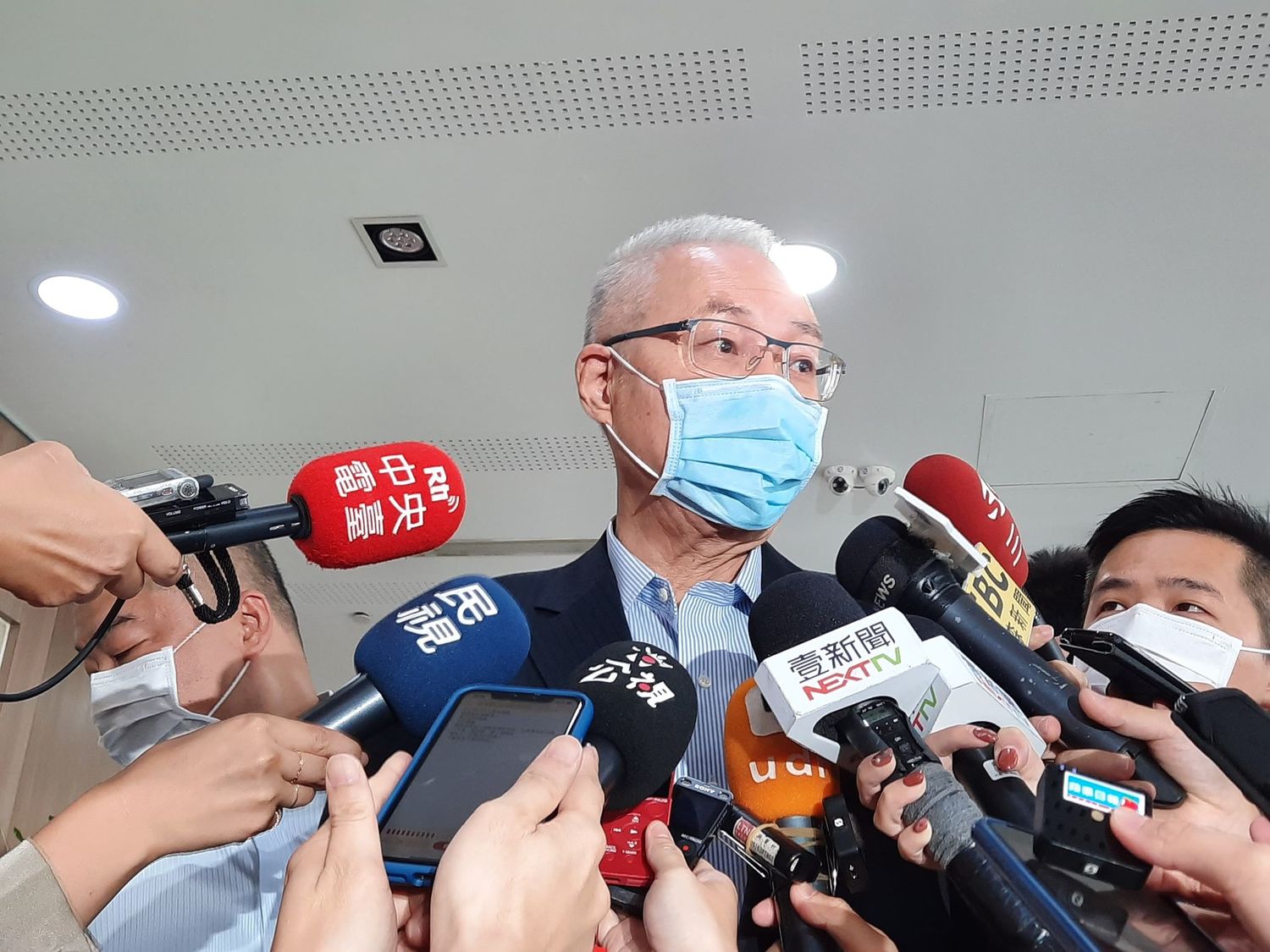 「江啟臣並非陌生人！」吳敦義怨未被安排高雄輔選行程