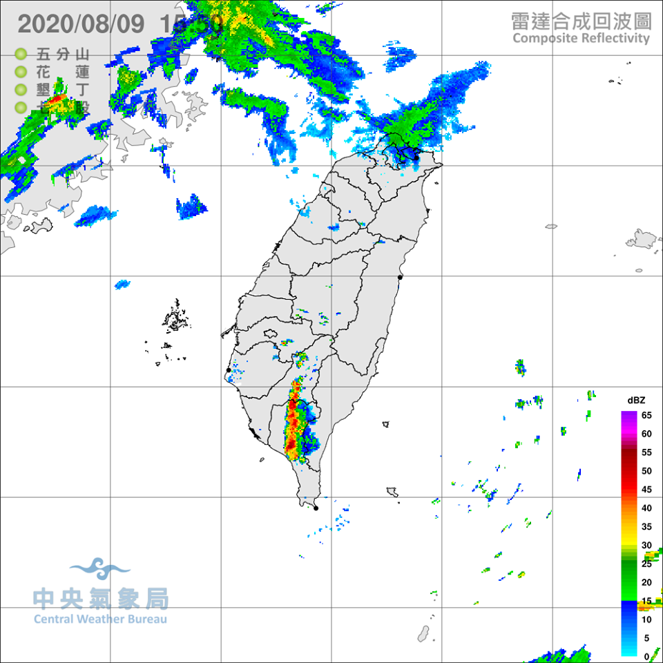 快訊》對流雨彈升級！屏東豪雨特報 慎防雷擊強陣風