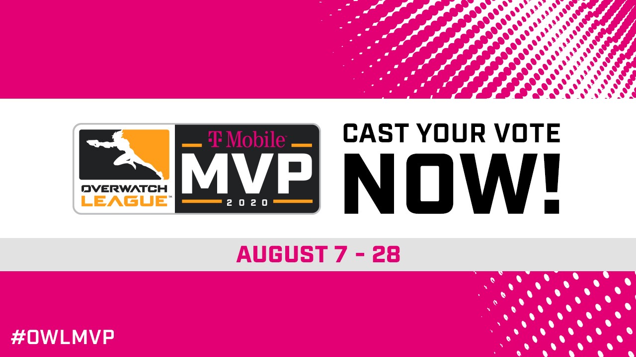 2020 年 T-Mobile《鬥陣特攻》職業電競聯賽 MVP 獎項投票活動開跑 圖:暴雪娛樂/提供 2020 年 T-Mobile《鬥陣特攻》職業電競聯賽 MVP 獎項投票活動開跑 圖:暴雪娛樂/提供