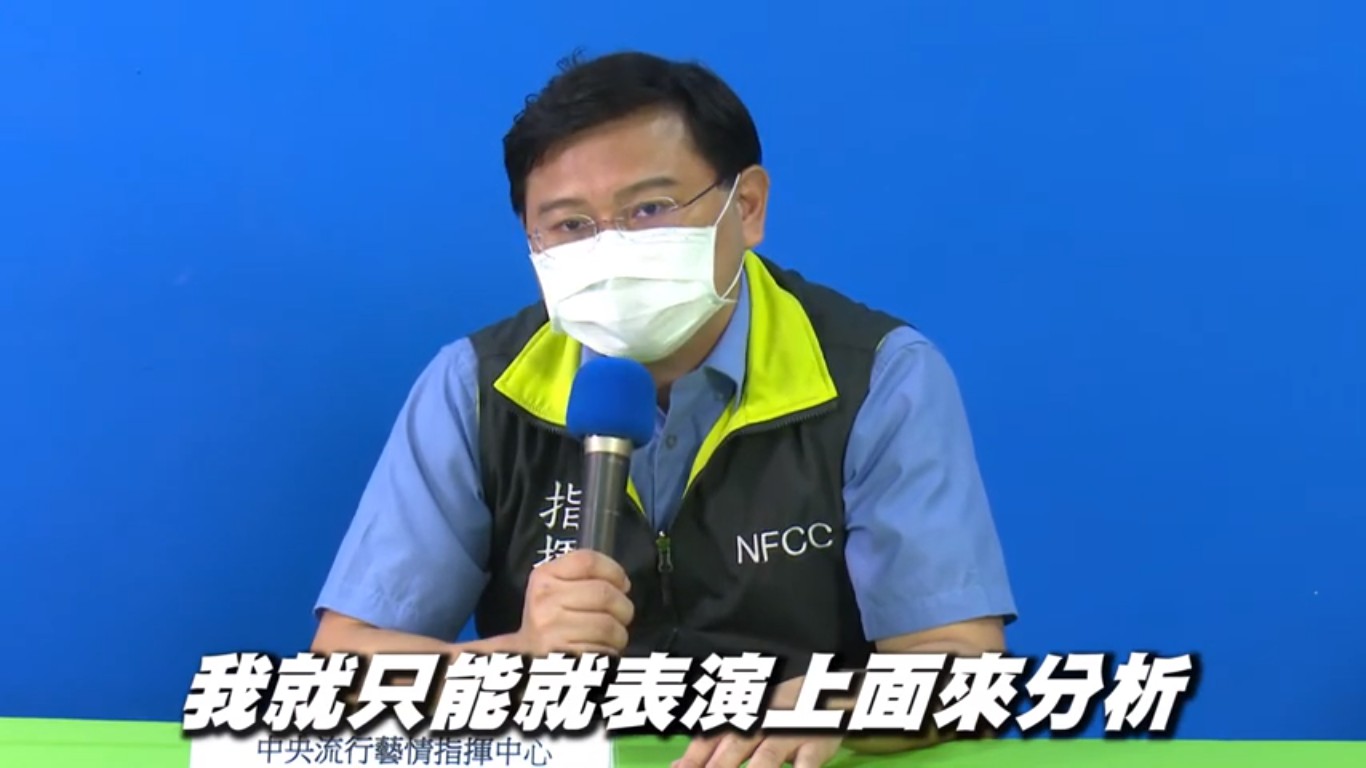 走鐘表示關於美國衛生部長阿札爾口誤一事,他只能從表演上做分析。 圖:翻攝YouTube 走鐘表示關於美國衛生部長阿札爾口誤一事,他只能從表演上做分析。 圖:翻攝YouTube