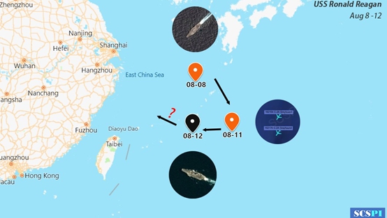 美國航母雷根號的近期動態。 圖 : 翻攝自美國海軍官網 美國航母雷根號的近期動態。 圖 : 翻攝自美國海軍官網