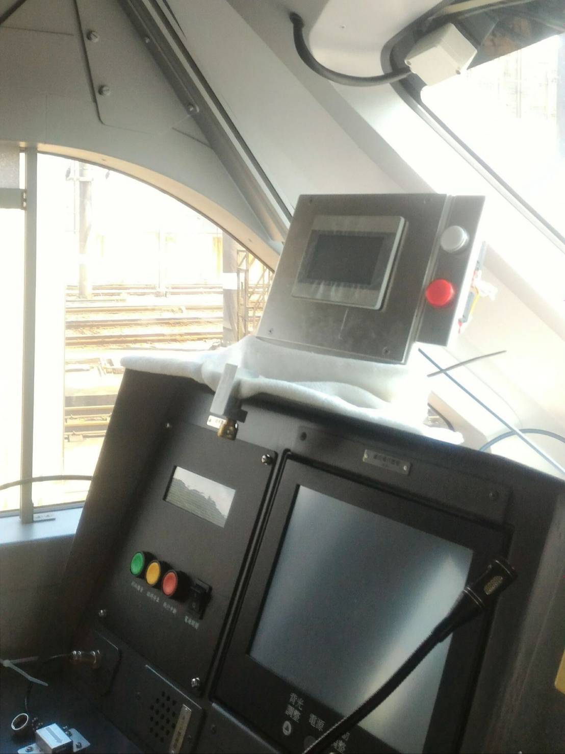 ATP限速備援系統測試。 圖:交通部臺灣鐵路管理局/提供 ATP限速備援系統測試。 圖:交通部臺灣鐵路管理局/提供