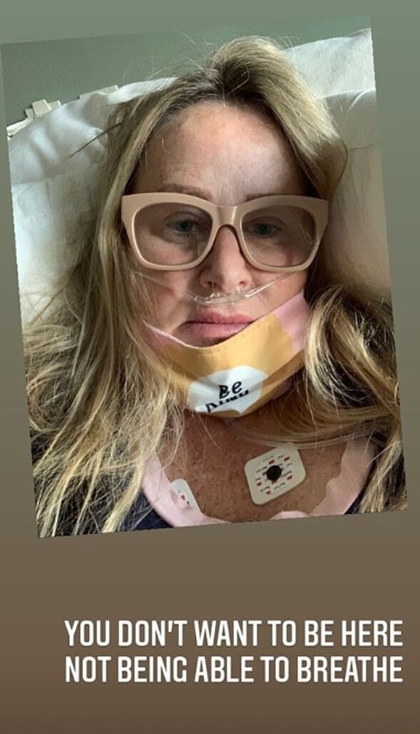 莎朗史東分享妹妹凱莉的狀況,並要求網友戴好口罩。 圖:翻攝自莎朗史東IG 莎朗史東分享妹妹凱莉的狀況,並要求網友戴好口罩。 圖:翻攝自莎朗史東IG