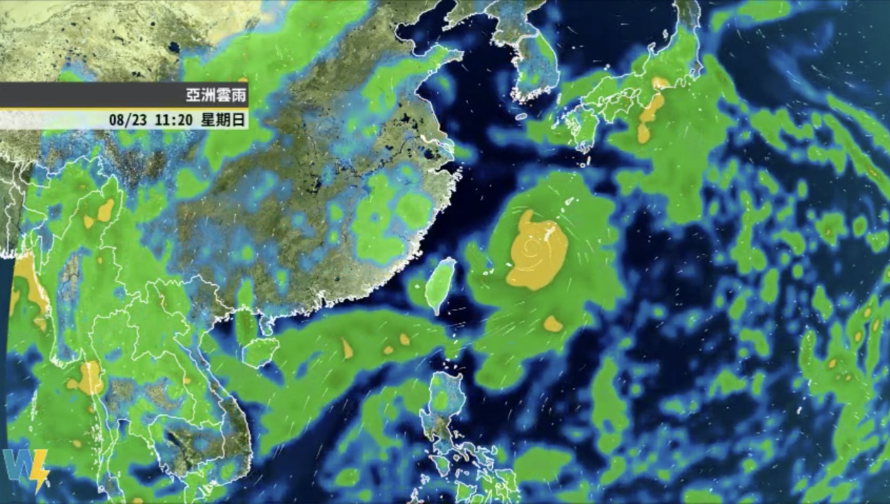 雖然「巴威」颱風形成後不會直接撲台,但還是會間接影響台灣。 圖:翻攝自天氣風險 WeatherRisk臉書粉絲專頁 雖然「巴威」颱風形成後不會直接撲台,但還是會間接影響台灣。 圖:翻攝自天氣風險 WeatherRisk臉書粉絲專頁